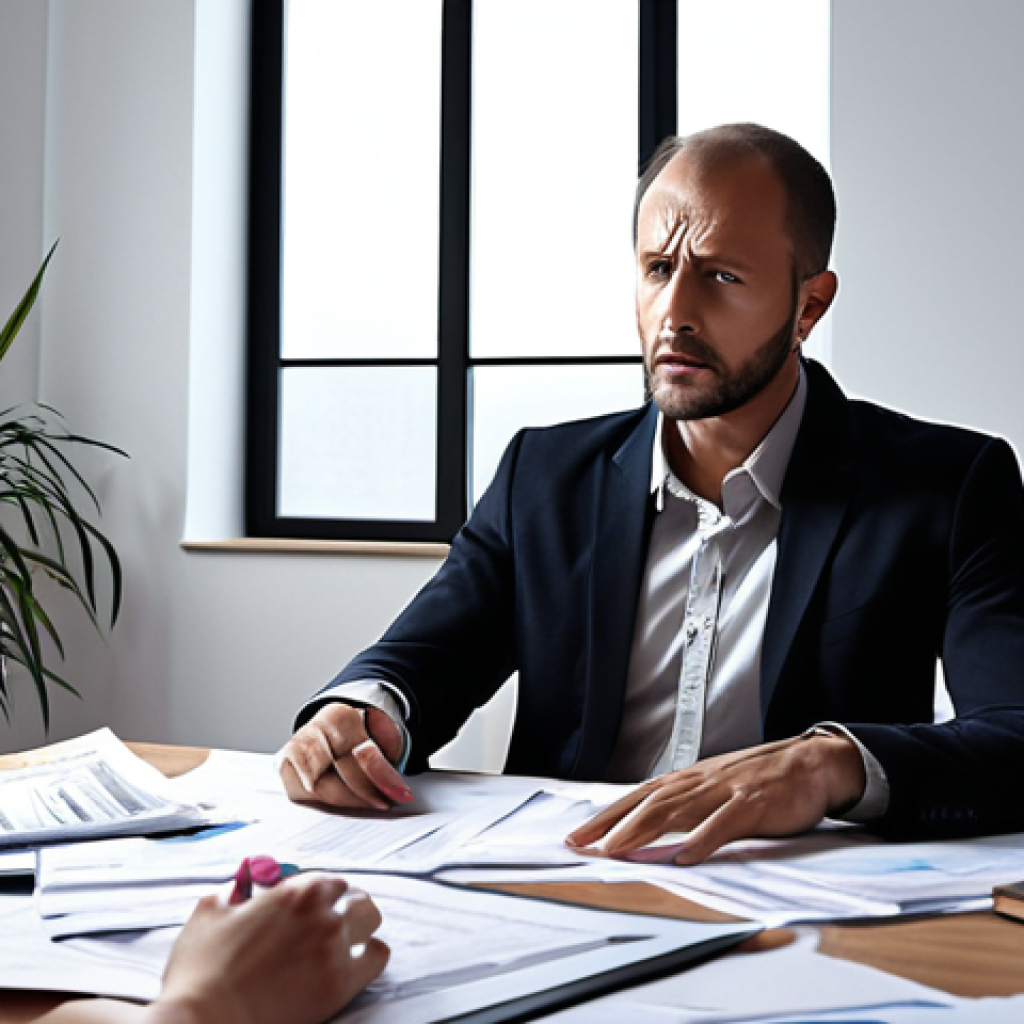 **  Business startup scene.  Person looking stressed/confused surrounded by paperwork, contrasted with a calm, confident consultant figure offering a plan.  Emphasis on the value of guidance.

**