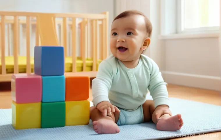 앱 개발 비용 - **Prompt 1: Joyful Baby Playtime**
    "A happy, chubby baby, approximately 10 months old, sitting o...